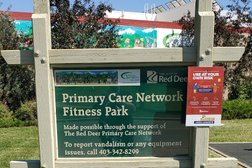 Red Deer Primary Care Network Fitness Park in Red Deer