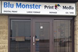 Blu Monster Print and Media Photo