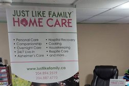 Just Like Family Home Care in Winnipeg