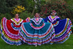 Fiesta latina folklore dancers in Victoria