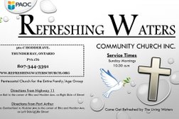 Refreshing Waters Community Church Inc. in Thunder Bay