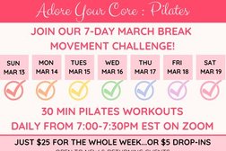 Adore Your Core: Pilates Photo